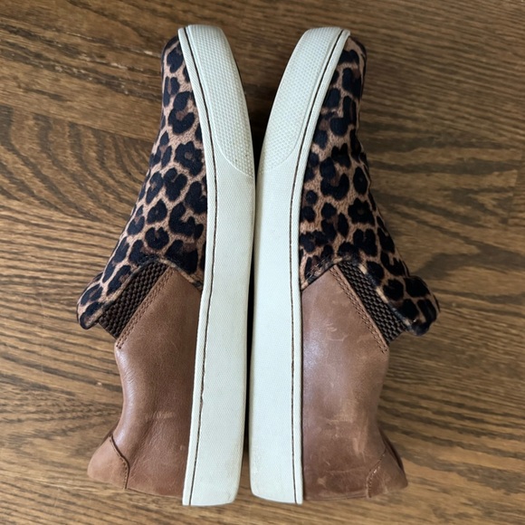 Born Leather Leopard Print Slip On Loafers Sneakers Women’s size 8 - Picture 8 of 12